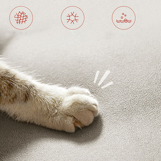 Moderno Velvet/Cuero Cabecero tapizado con mechones de cuero cama blanca