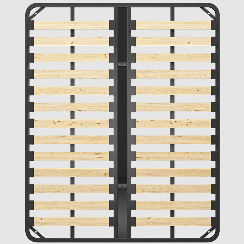 Moderno Velvet/Cuero Cabecero tapizado con mechones de cuero cama blanca