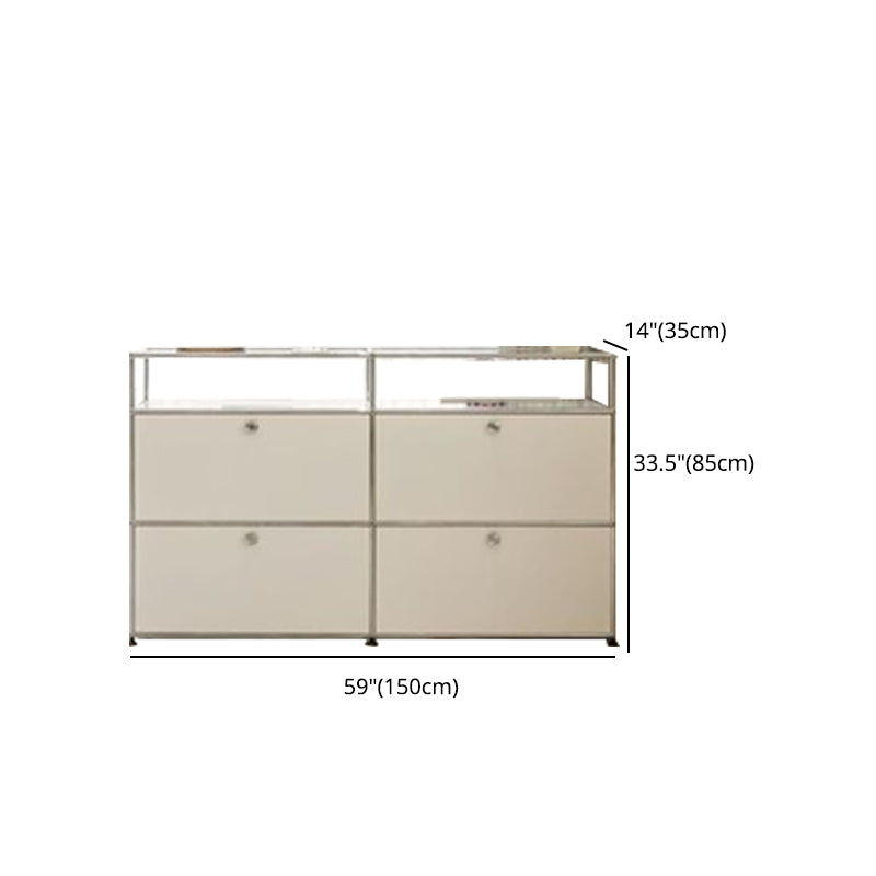 Contemporary Sideboard Engineered Wood Sideboard for Living Room Clearhalo 'buffet_sideboard' 'Buffets & Sideboards' 'furn' 'furn_buffet_sideboard' 'Furniture' 'Kitchen & Dining Furniture' 5427487