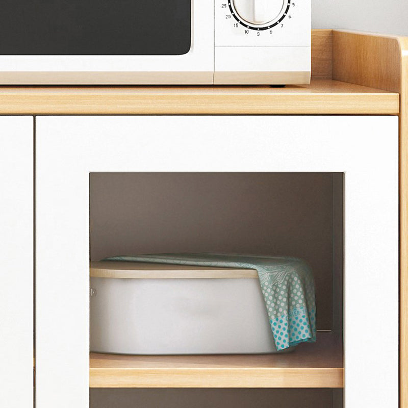 Buffet contemporain armoire en bois d'ingénierie pour le salon