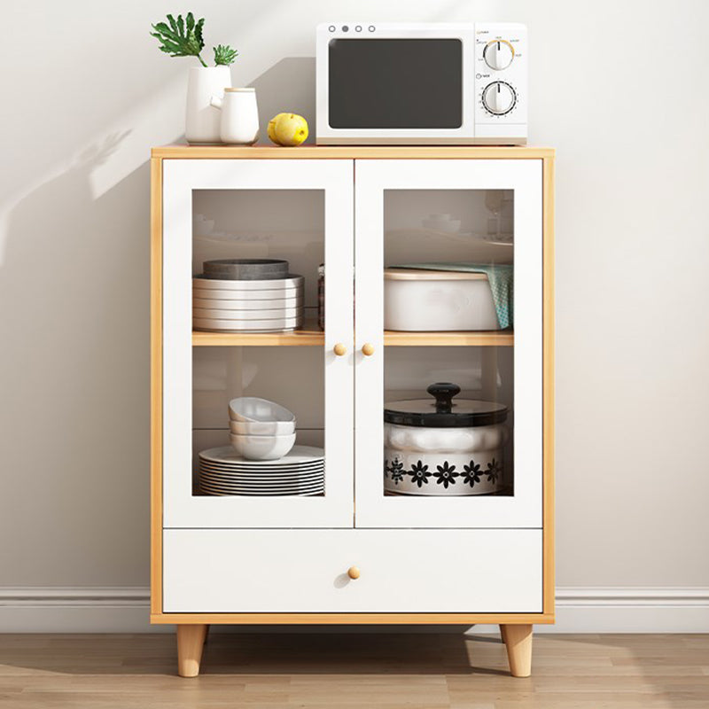 Buffet contemporain armoire en bois d'ingénierie pour le salon