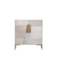 41.34"H Sideboard Glam Style Dining Server for Kitchen and Living Room 35"L x 14"W x 41"H Off-White Clearhalo 'buffet_sideboard' 'Buffets & Sideboards' 'furn' 'furn_buffet_sideboard' 'Furniture' 'Kitchen & Dining Furniture' 5427572