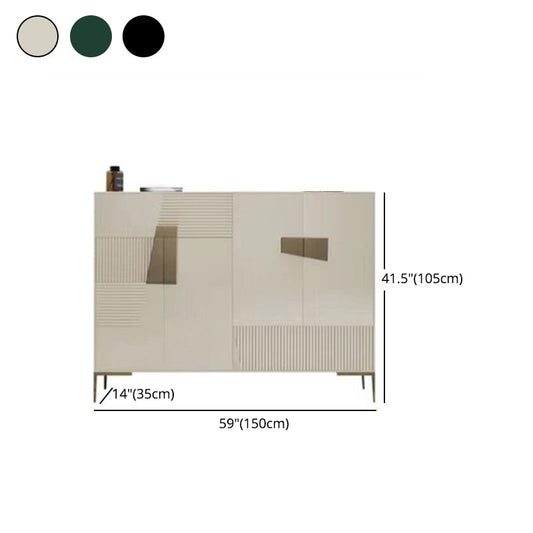 41.34"H Sideboard Glam Style Dining Server for Kitchen and Living Room Clearhalo 'buffet_sideboard' 'Buffets & Sideboards' 'furn' 'furn_buffet_sideboard' 'Furniture' 'Kitchen & Dining Furniture' 5427582