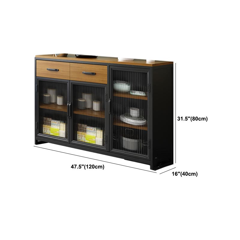 Server da pranzo in stile moderno da 15,75 "W per cucina e sala da pranzo