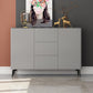 Wooden Storage Sideboard Modern Storage Cabinets with Drawers and Doors Clearhalo 'buffet_sideboard' 'Buffets & Sideboards' 'furn' 'furn_buffet_sideboard' 'Furniture' 'Kitchen & Dining Furniture' 5427687