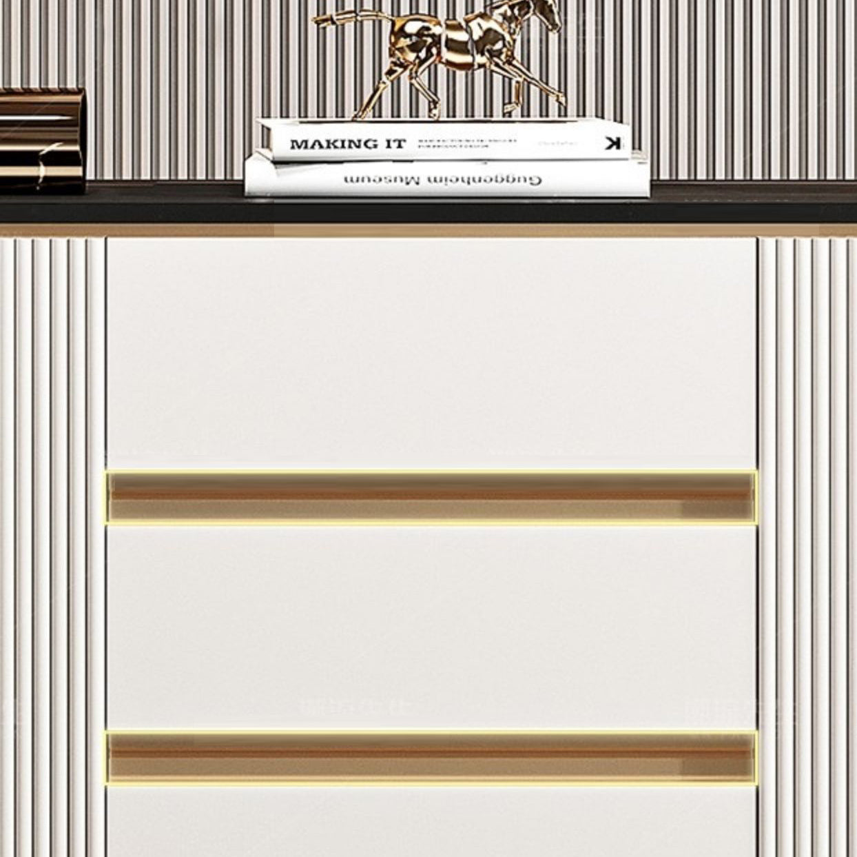 Sideboard Sideboard Glam Sideboard con porta e cassetto per soggiorno