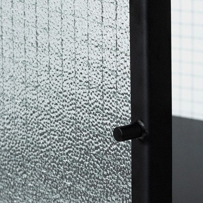 61"H Modern Iron Dining Server Glass Doors Cabinets Sideboard for Living Room Clearhalo 'buffet_sideboard' 'Buffets & Sideboards' 'furn' 'furn_buffet_sideboard' 'Furniture' 'Kitchen & Dining Furniture' 5427875