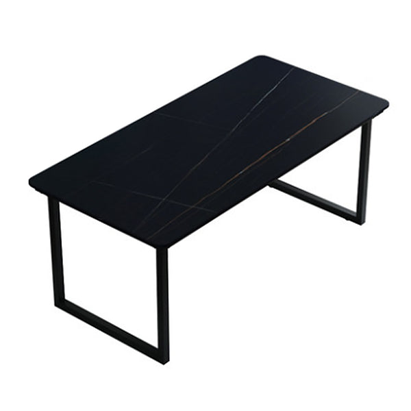 Modern Rectangular Writing Desk Sintered Stone Office Desk for Home Clearhalo 'furn' 'furn_office_desk' 'Furniture' 'Office Desks' 'Office Furniture' 'office_desk' 5427968