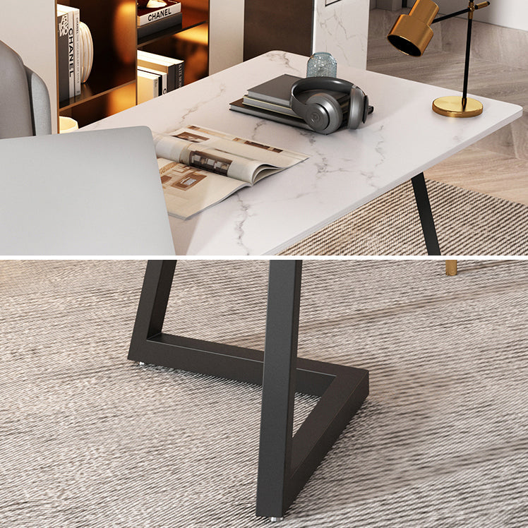 Rechteckiger Home Office Report