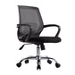 Moderner Mittelrücken Stuhl Stuhl Mesh Fixed Arms Office Stuhl für Home Office