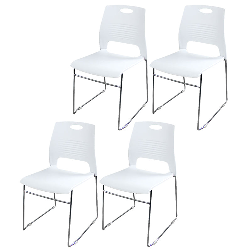 Moderner Plastik- und Stahlschreiberstuhl mit innigem Home Office Stuhl Stuhl