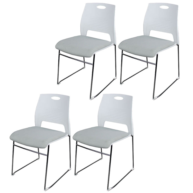 Moderner Plastik- und Stahlschreiberstuhl mit innigem Home Office Stuhl Stuhl