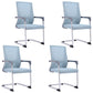Modern Plastic Desk Chair with Hight Back and Mesh Home Office Chair