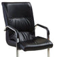 Modern Leather and Metal Desk Chair with Mid Back Home Office Chair Clearhalo 'furn' 'furn_office_chair' 'Furniture' 'Office Chairs' 'Office Furniture' 'office_chair' 5428543