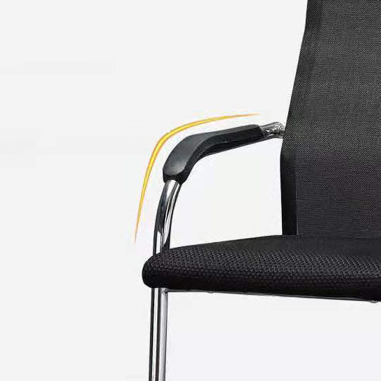 Modern Black en Beige stalen bureaustoel met mid low / hight Back Home Bureau stoel