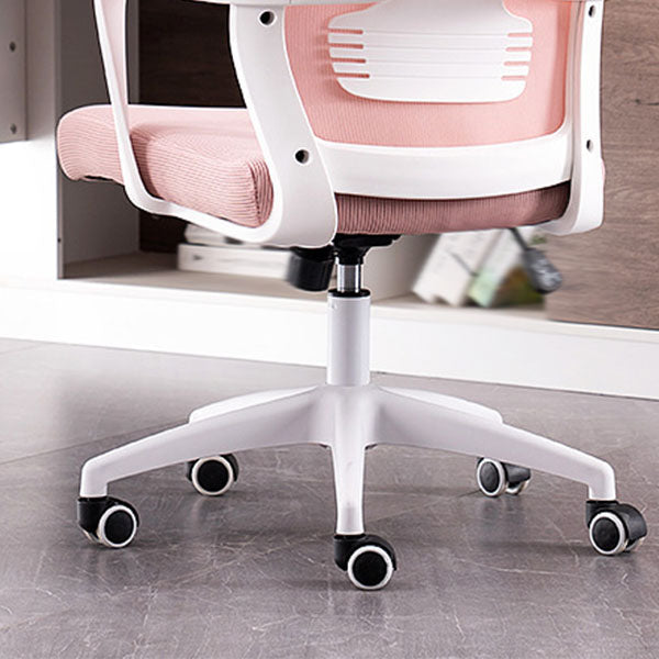 Zeitgenössischer ergonomischer Mesh Task -Vorsitzender Nylon Swivel Office Stuhl