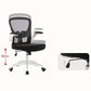 Zeitgenössischer ergonomischer Mesh Task -Vorsitzender Nylon Swivel Office Stuhl