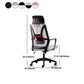 Hedendaagse ergonomische mesh -taakstoel Nylon Swivel Bureau -voorzitter