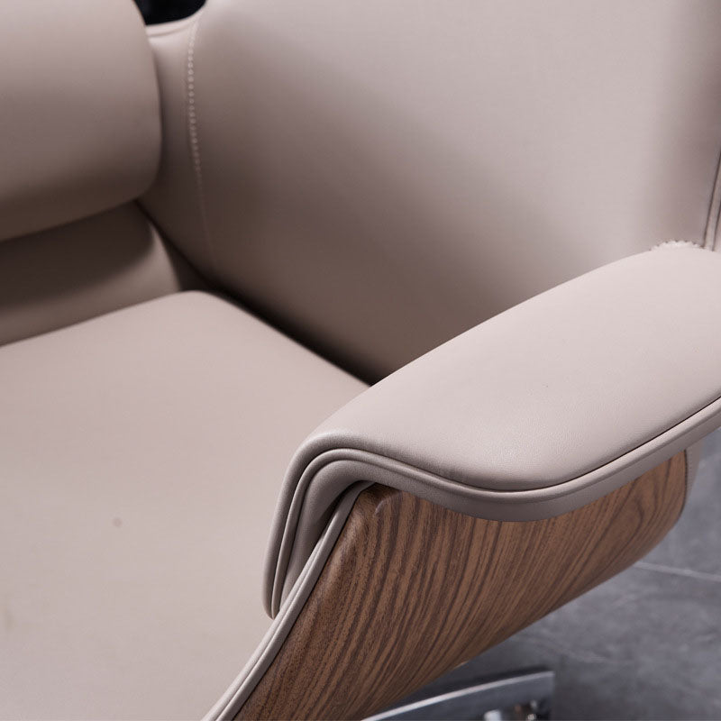 Hedendaagse High Back Executive Chair Padded Arms Bureau Chair voor Home Office