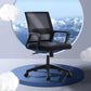 Modern Plastic Desk Chair Black and White Mesh Home Office Chair with Mid Back Clearhalo 'furn' 'furn_office_chair' 'Furniture' 'Office Chairs' 'Office Furniture' 'office_chair' 5428687