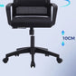 Modern Plastic Desk Chair Black and White Mesh Home Office Chair with Mid Back Clearhalo 'furn' 'furn_office_chair' 'Furniture' 'Office Chairs' 'Office Furniture' 'office_chair' 5428699