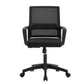 Modern Plastic Desk Chair Black and White Mesh Home Office Chair with Mid Back Clearhalo 'furn' 'furn_office_chair' 'Furniture' 'Office Chairs' 'Office Furniture' 'office_chair' 5428701