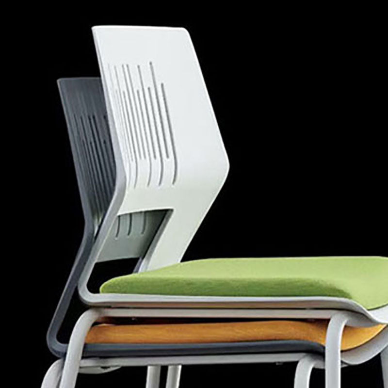 Moderne plastic en mesh -bureaustoel met mid -back huis bureau stoel