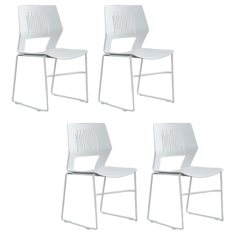 Moderne plastic en mesh -bureaustoel met mid -back huis bureau stoel