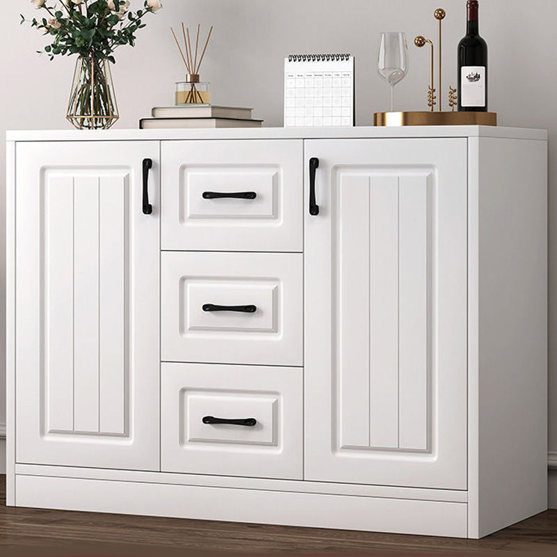 Modern Style Combo Dresser Bedroom Wooden Storage Chest Dresser with Drawers and Doors Clearhalo 'Bedroom Furniture' 'Dressers & Chests' 'dressers_chests' 'furn' 'furn_dressers_chests' 'Furniture' 5428749