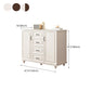 Modern Style Combo Dresser Bedroom Wooden Storage Chest Dresser with Drawers and Doors Clearhalo 'Bedroom Furniture' 'Dressers & Chests' 'dressers_chests' 'furn' 'furn_dressers_chests' 'Furniture' 5428775