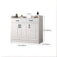Modern Style Combo Dresser Bedroom Wooden Storage Chest Dresser with Drawers and Doors Clearhalo 'Bedroom Furniture' 'Dressers & Chests' 'dressers_chests' 'furn' 'furn_dressers_chests' 'Furniture' 5428777