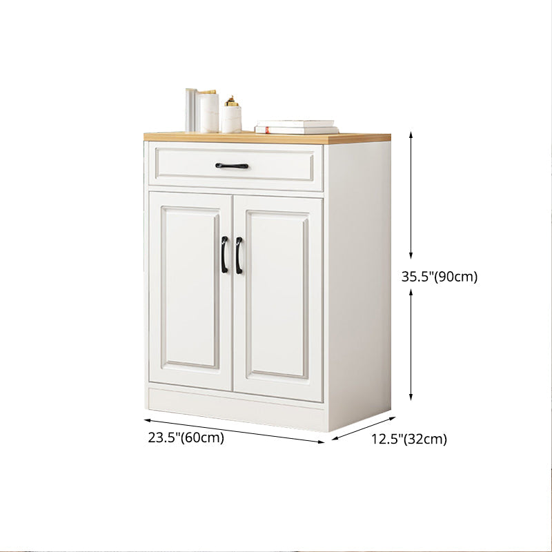 Modern Style Combo Dresser Bedroom Wooden Storage Chest Dresser with Drawers and Doors Clearhalo 'Bedroom Furniture' 'Dressers & Chests' 'dressers_chests' 'furn' 'furn_dressers_chests' 'Furniture' 5428781