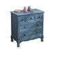 Traditional Style Storage Chest Bedroom Solid Wood Storage Chest Dresser with Drawers 23.5"L x 14"W x 25"H Gray Blue Clearhalo 'Bedroom Furniture' 'Dressers & Chests' 'dressers_chests' 'furn' 'furn_dressers_chests' 'Furniture' 5428812