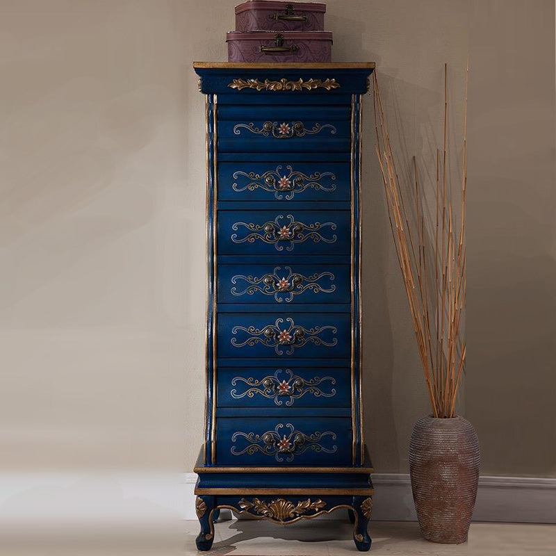 伝統的なスタイルの保管胸部垂直ソリッドウッドストレージチェストドレッサーベッドルーム用