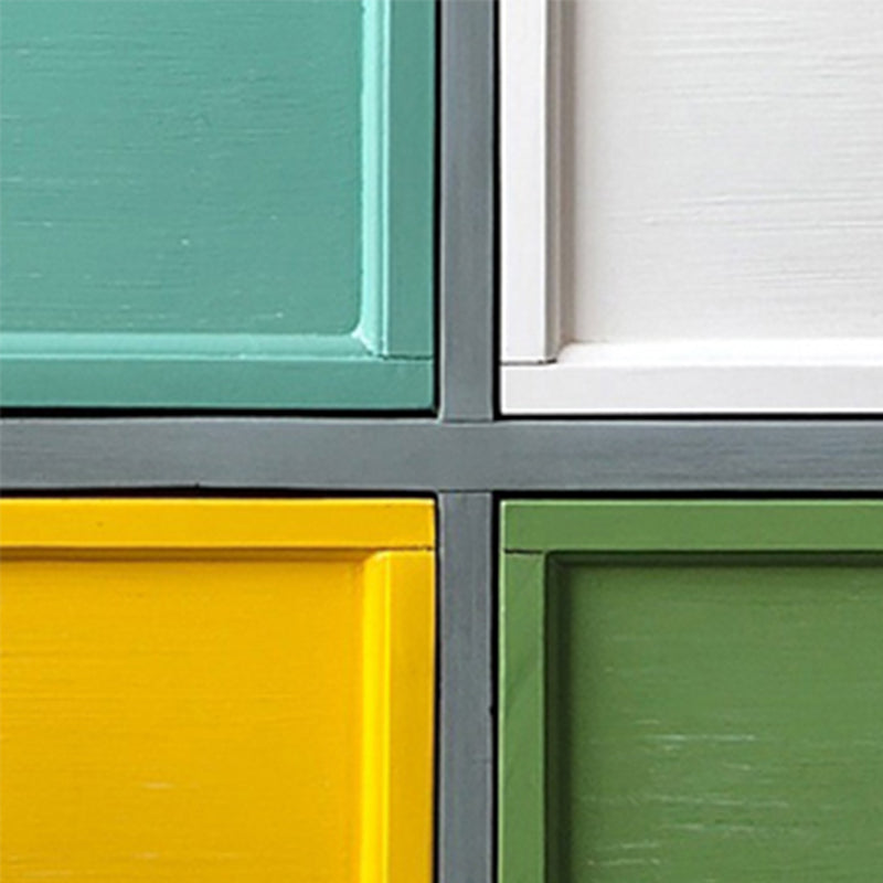 Traditional Style Grey Storage Chest Wooden Storage Chest Dresser for Bedroom