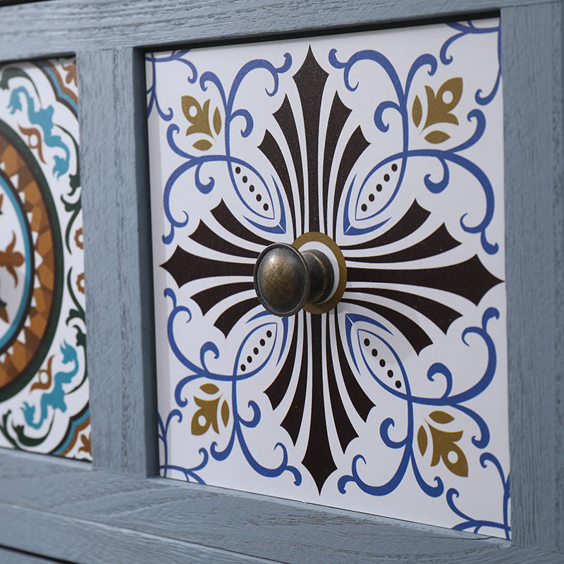 Bedroom Dresser Traditional Style Solid Wood Storage Chest with Multi Drawers