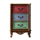 Traditional Style Vertical Lingerie Chest Wooden Storage Chest Dresser for Bedroom