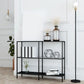 Modern Bookcase Metal Open Back Etagere Bookshelf for Home Office