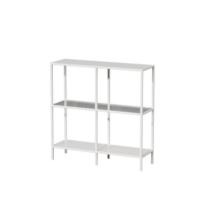 Modern Bookcase Metal Open Back Etagere Bookshelf for Home Office
