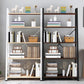 Modern Style Bookcase Metal Frame Open Back Bookshelf for Home Office