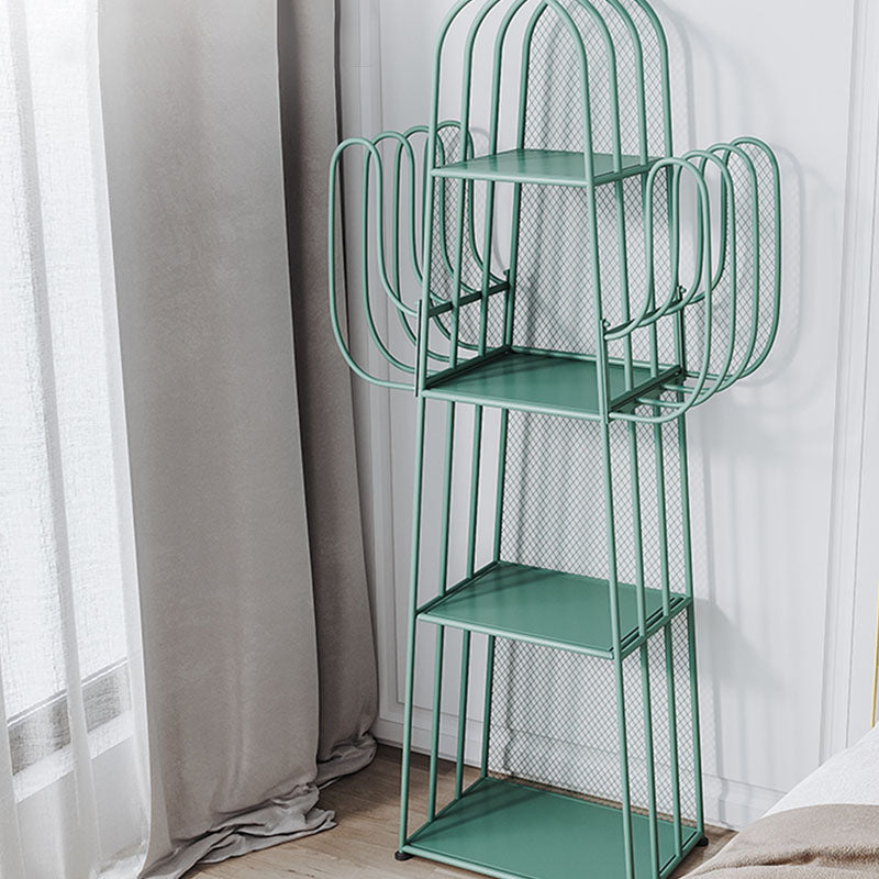 59 "H bibliothèque de style contemporain fermé à l'arrière en métal pour le bureau à domicile