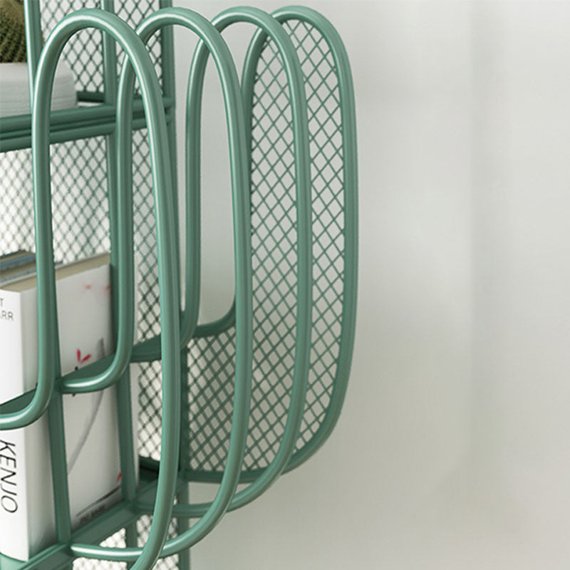 59 "H bibliothèque de style contemporain fermé à l'arrière en métal pour le bureau à domicile