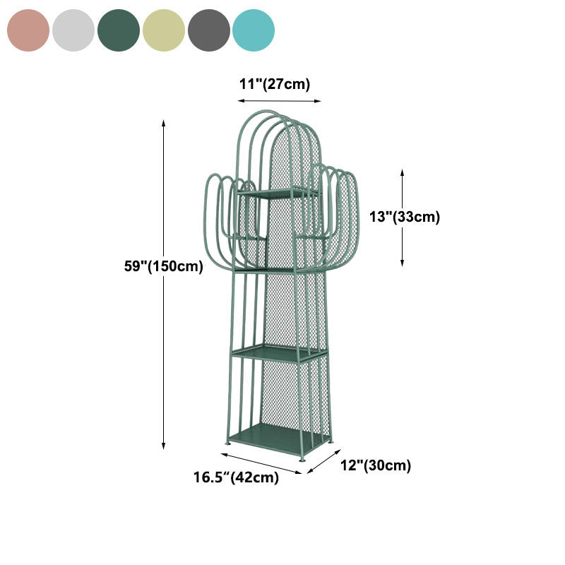 59 "H bibliothèque de style contemporain fermé à l'arrière en métal pour le bureau à domicile