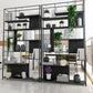Industrial Open Rectangle Storage Bookshelf Home Office Etagere Bookcase Clearhalo 'Bookcases' 'furn' 'furn_bookcases' 'Furniture' 'Office Furniture' 5429290