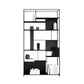 Industrial Open Rectangle Storage Bookshelf Home Office Etagere Bookcase Clearhalo 'Bookcases' 'furn' 'furn_bookcases' 'Furniture' 'Office Furniture' 5429297