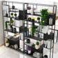 Industrial Open Rectangle Storage Bookshelf Home Office Etagere Bookcase Clearhalo 'Bookcases' 'furn' 'furn_bookcases' 'Furniture' 'Office Furniture' 5429304