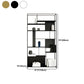 Industrial Open Rectangle Storage Bookshelf Home Office Etagere Bookcase Clearhalo 'Bookcases' 'furn' 'furn_bookcases' 'Furniture' 'Office Furniture' 5429310