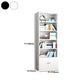 Closed Back Metal Bookshelf Modern Rectangle Storage Standard Bookshelf