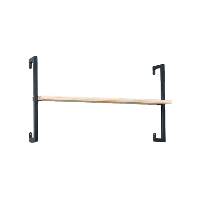 Estantería flotante de madera escandinava 9.8 "