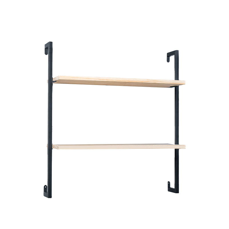 Estantería flotante de madera escandinava 9.8 "